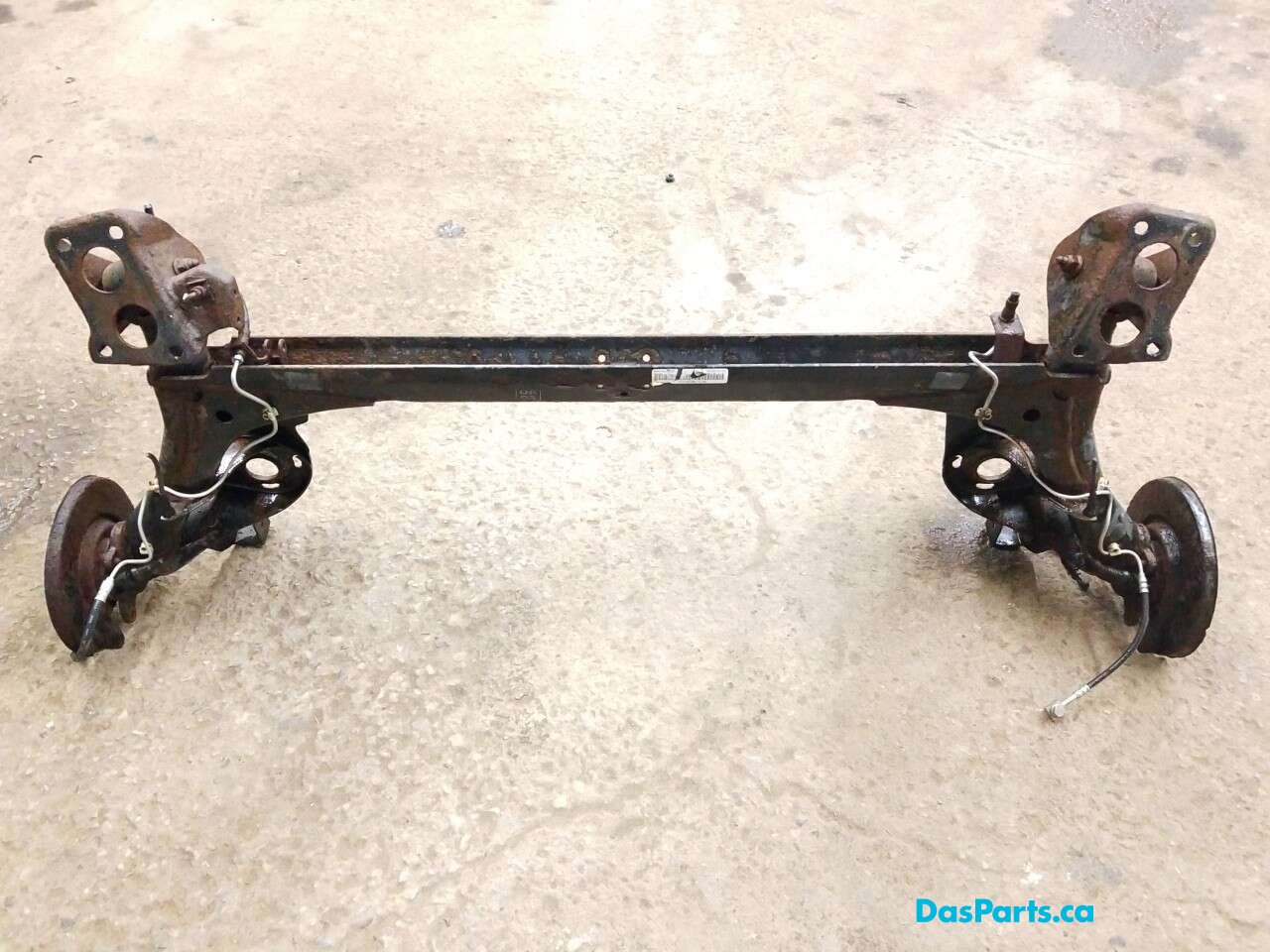 Solid Rear Beam Assembly