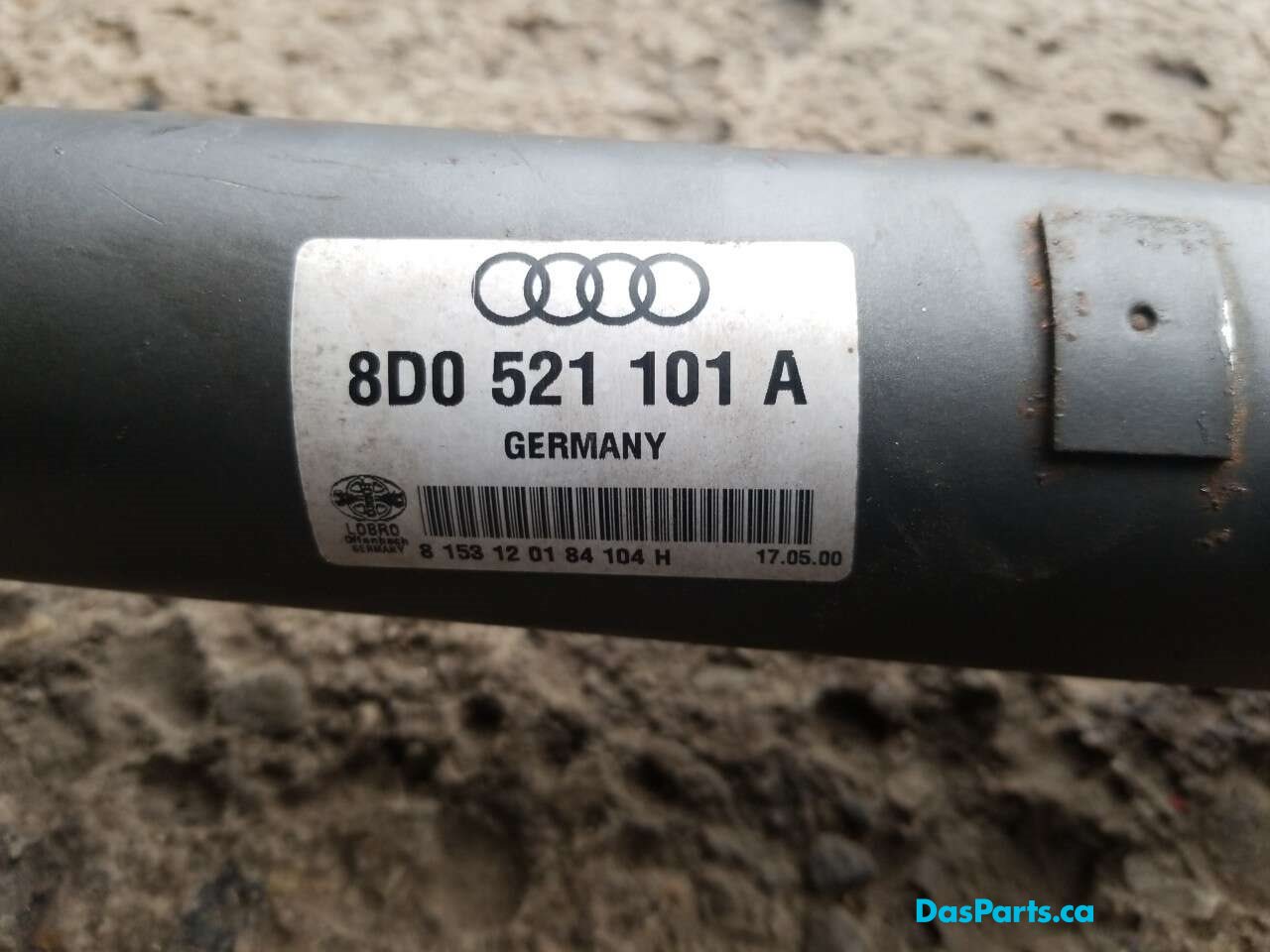 Center Driveshaft