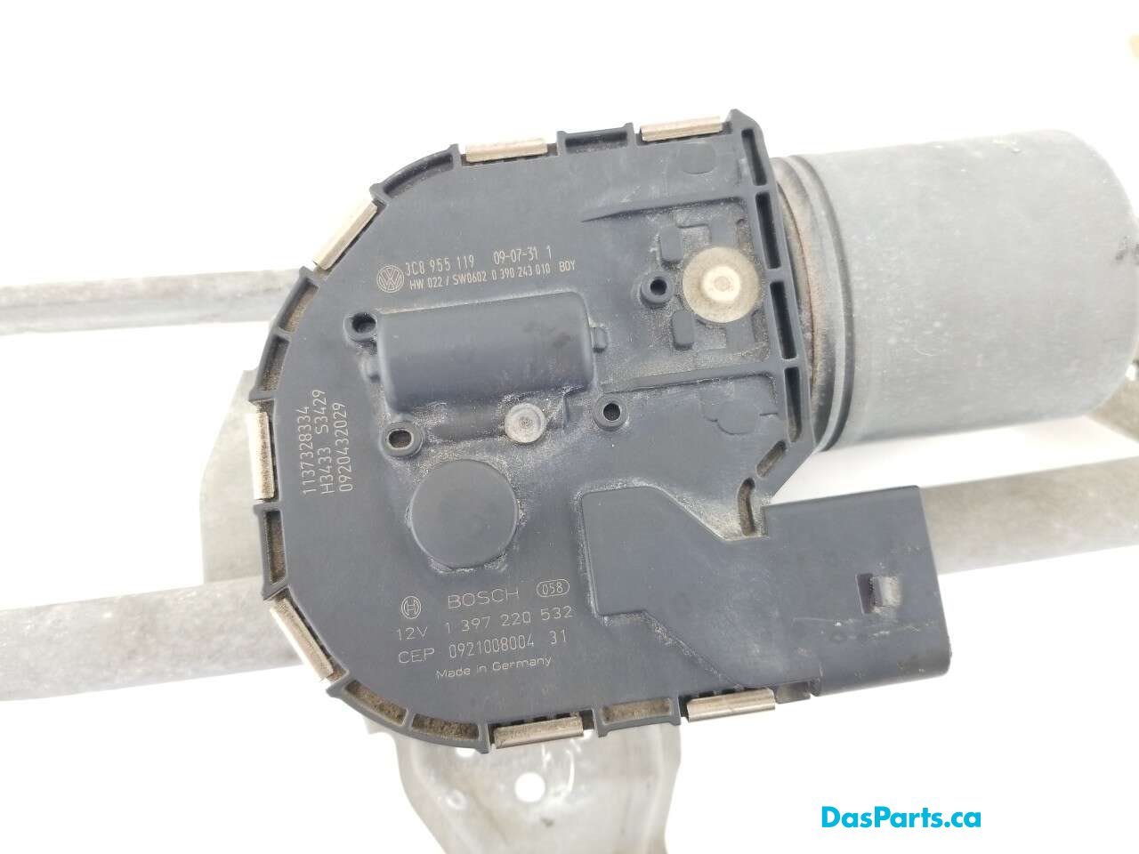Wiper Assembly Front