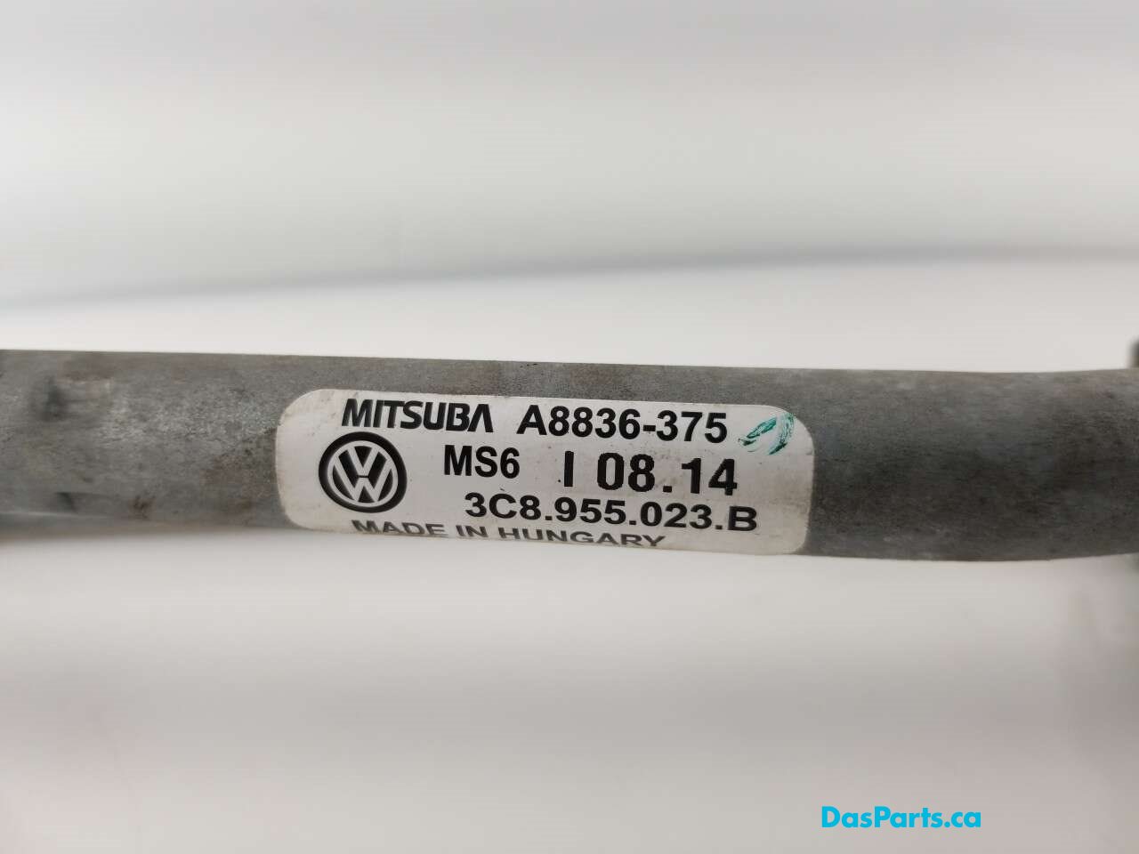 Wiper Assembly Front