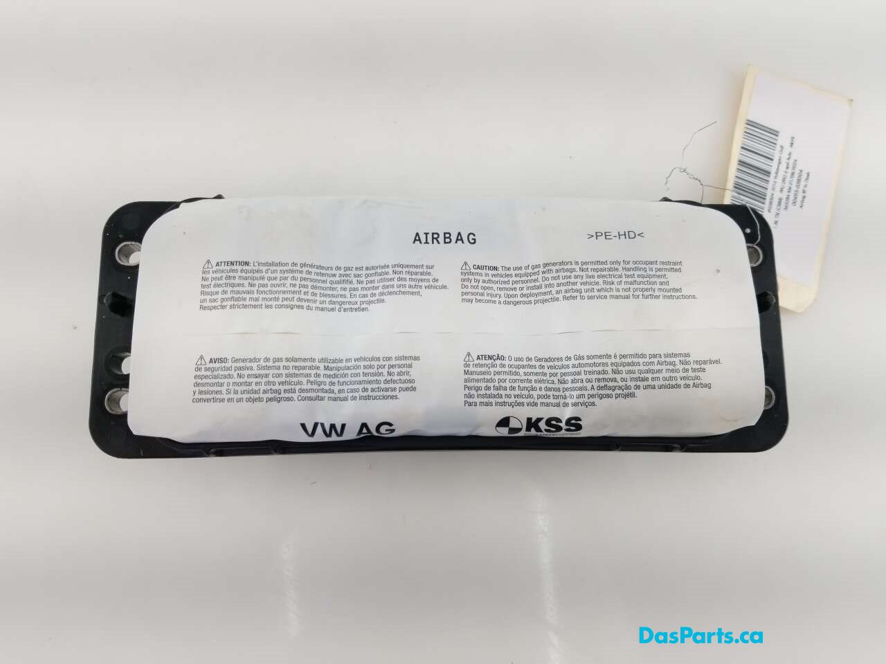 Airbag RF In Dash