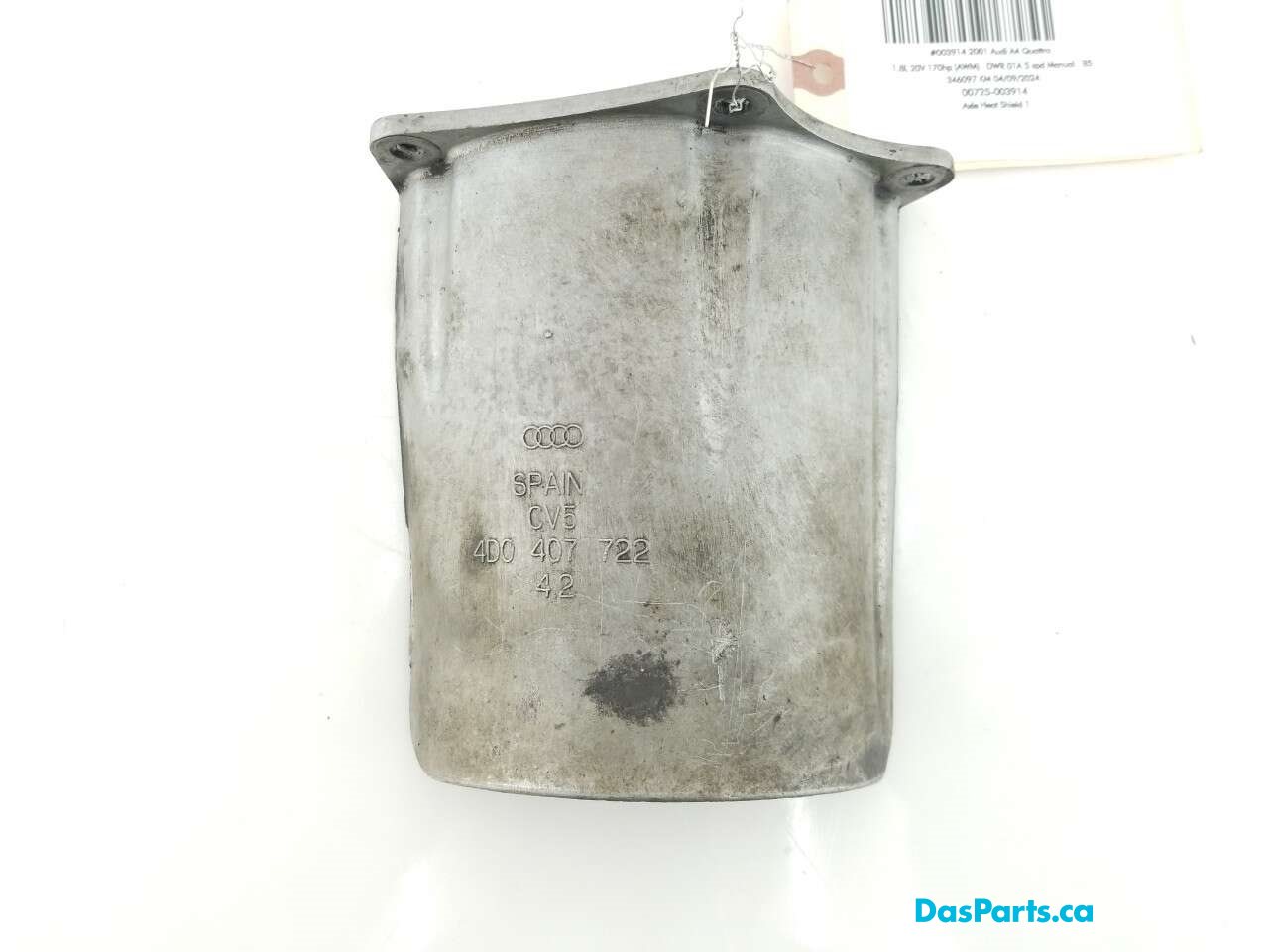 Axle Heat Shield 1