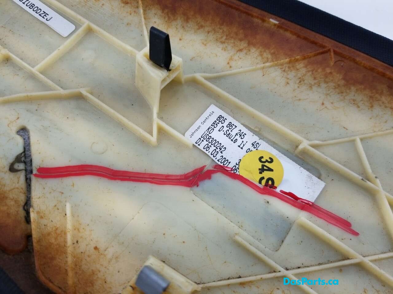 Headliner C-Pillar Trim L