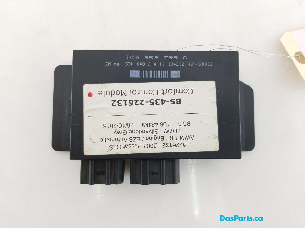 Comfort Control Module