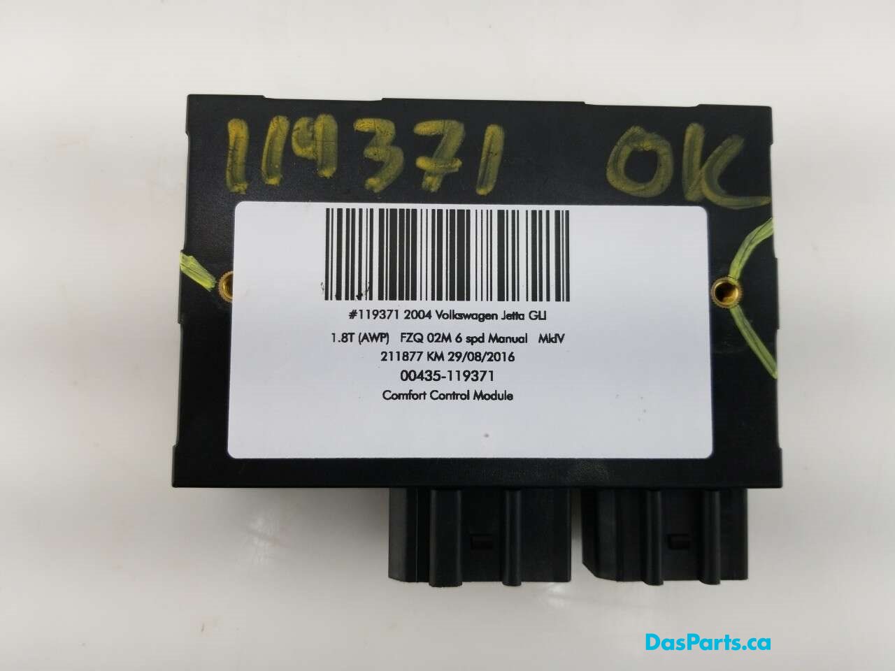 Comfort Control Module