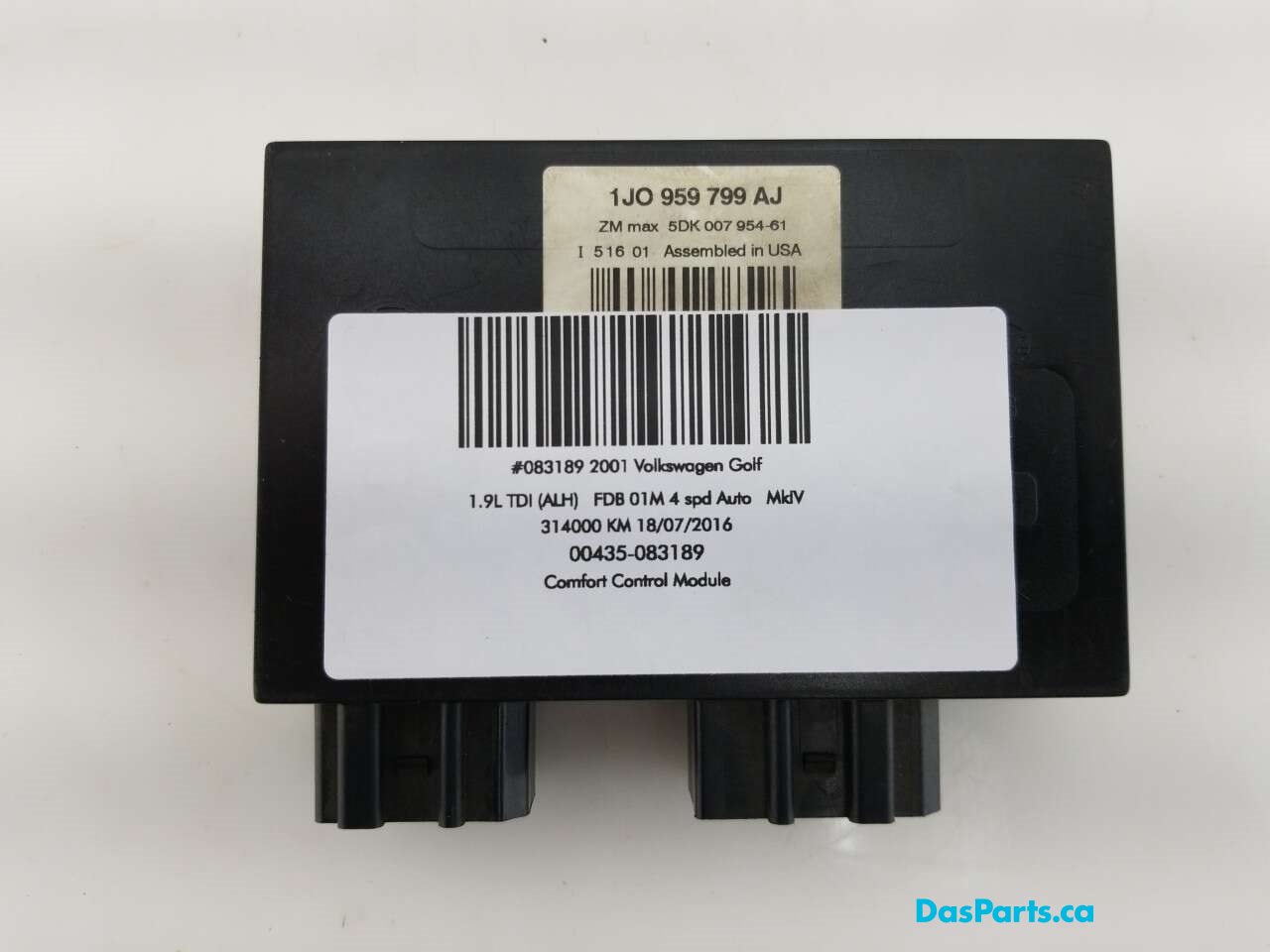 Comfort Control Module