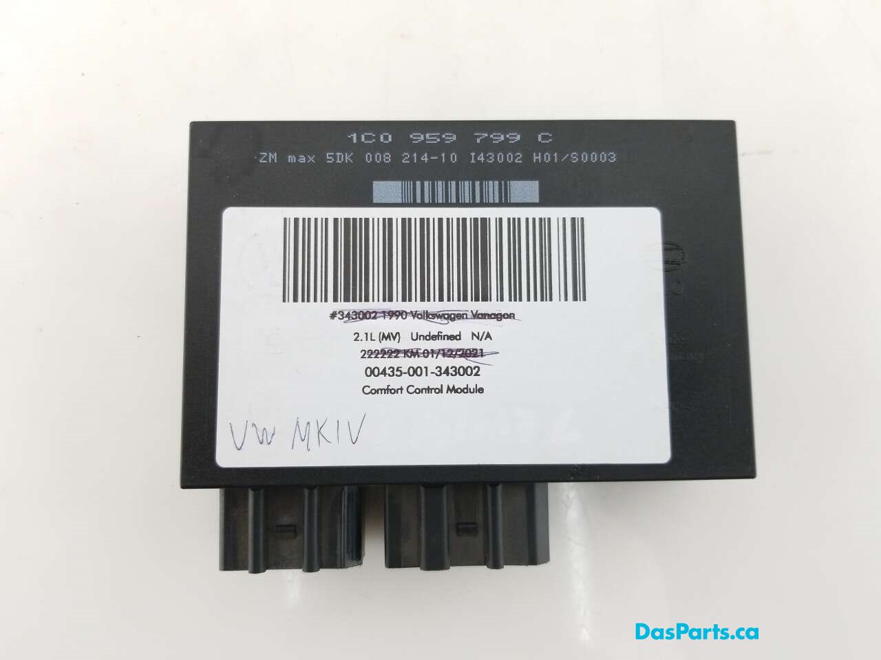 Comfort Control Module