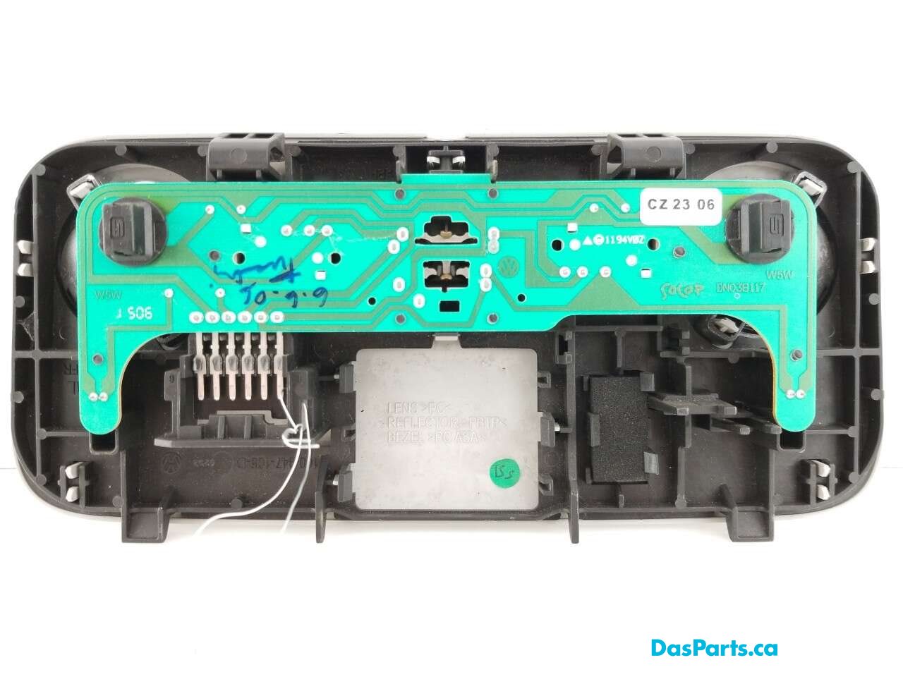 Dome Light Assembly Front