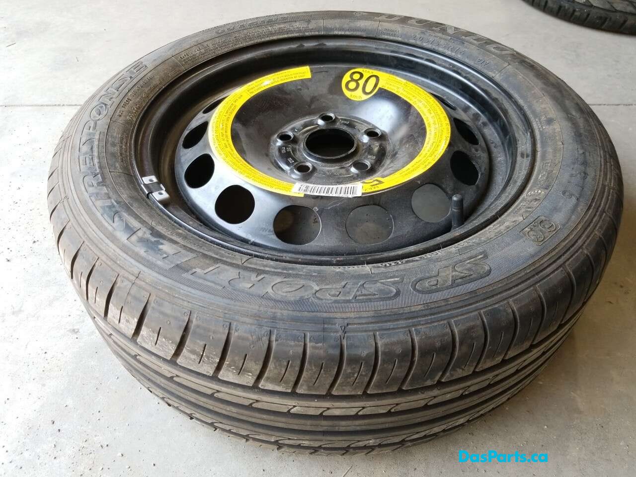 Spare WheelAndTire