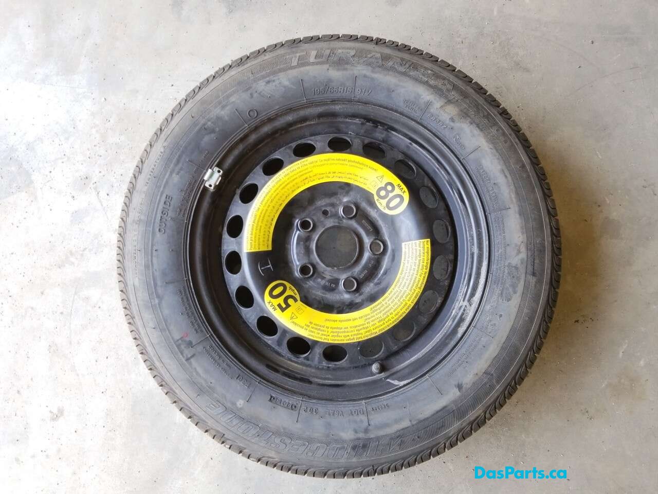 Spare WheelAndTire