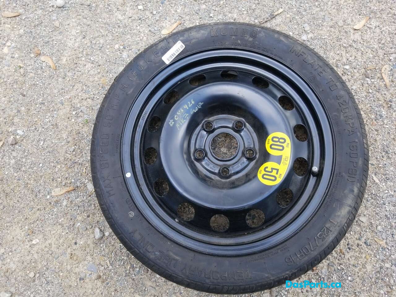 Spare WheelAndTire