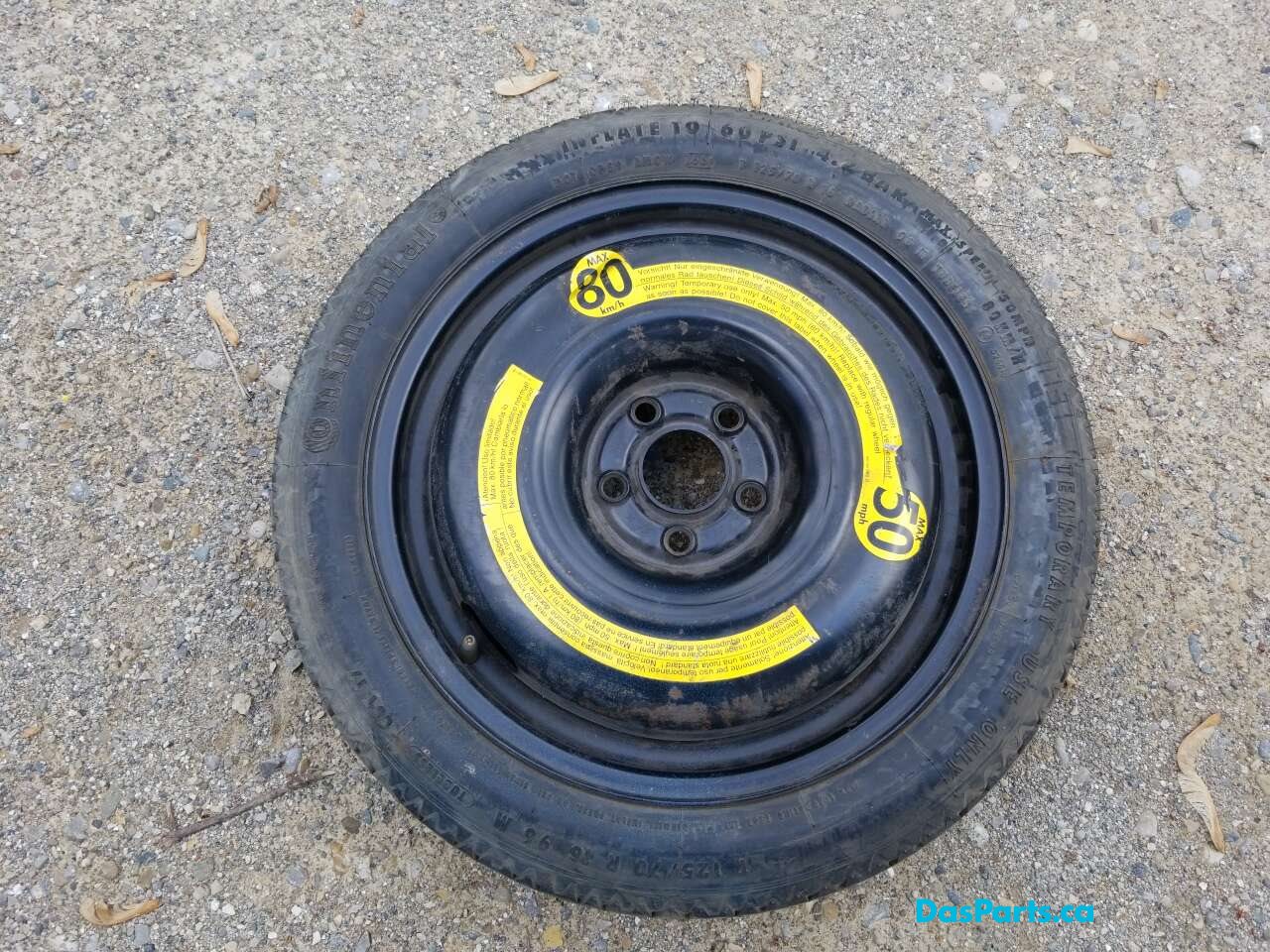 Spare WheelAndTire