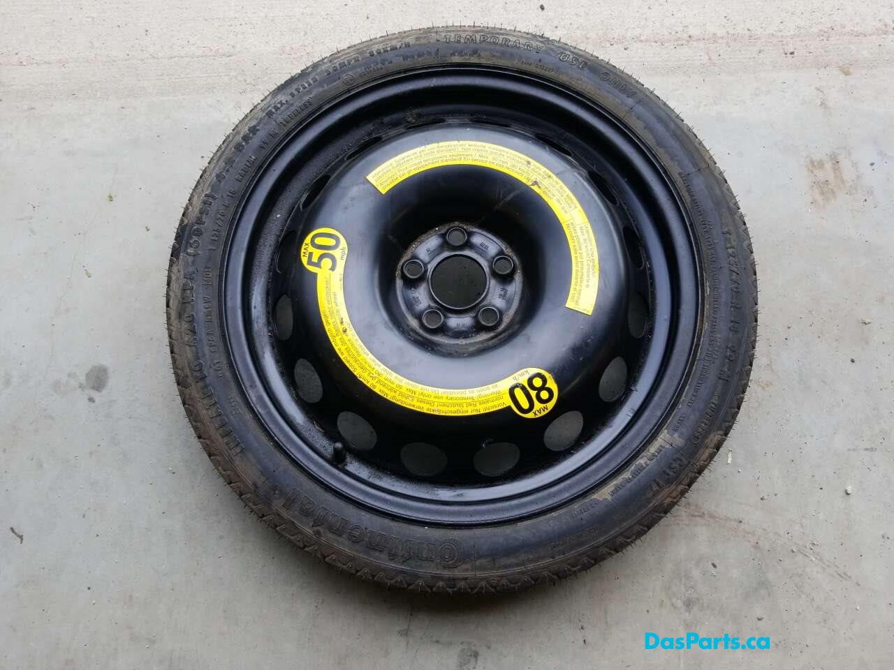 Spare WheelAndTire