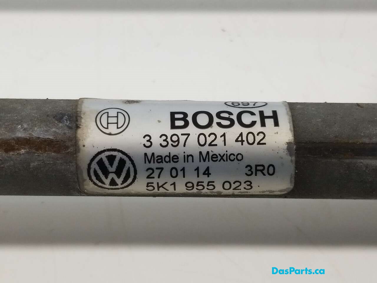 Wiper Assembly Front