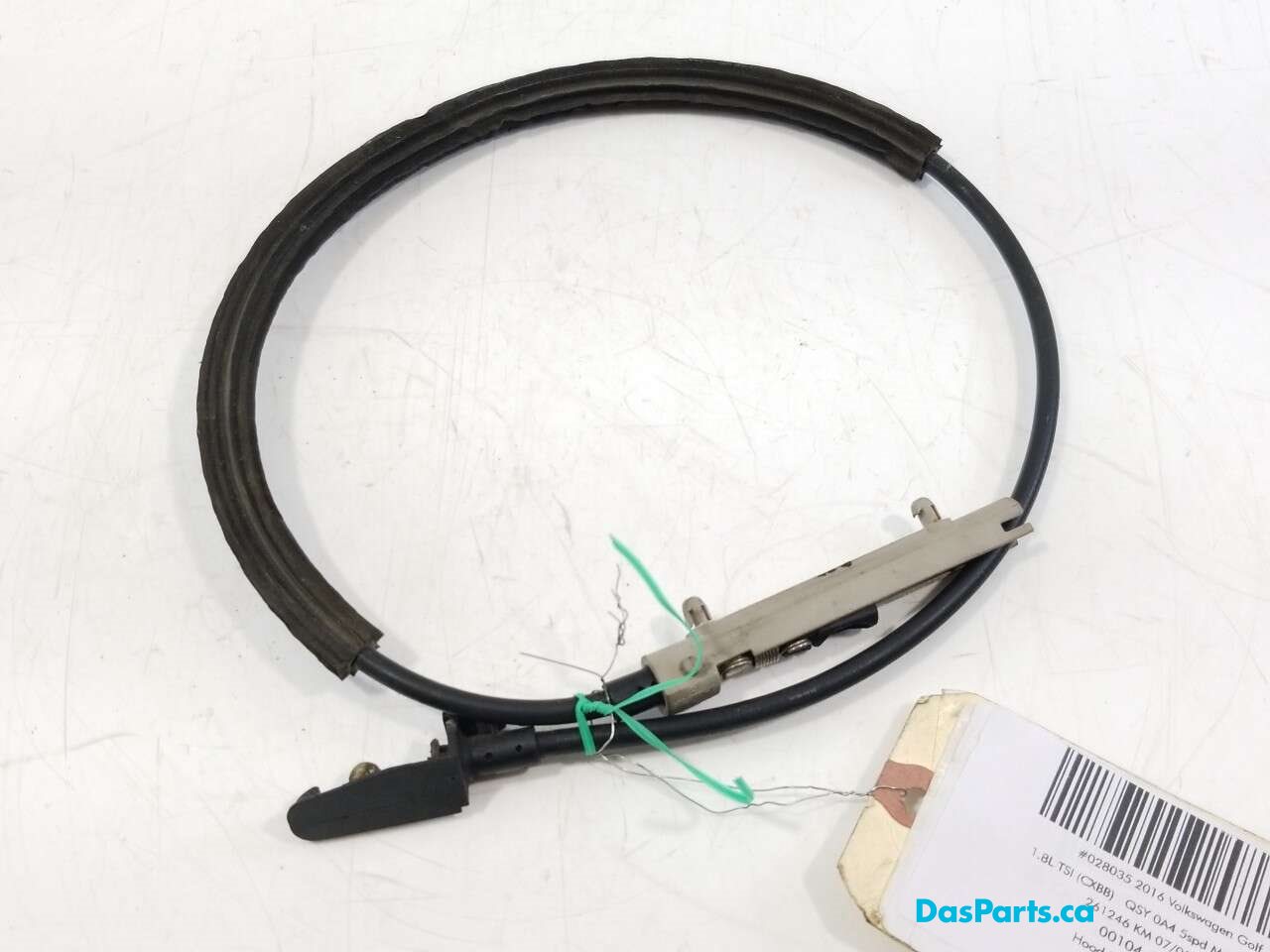 Hood Latch Cable Partial