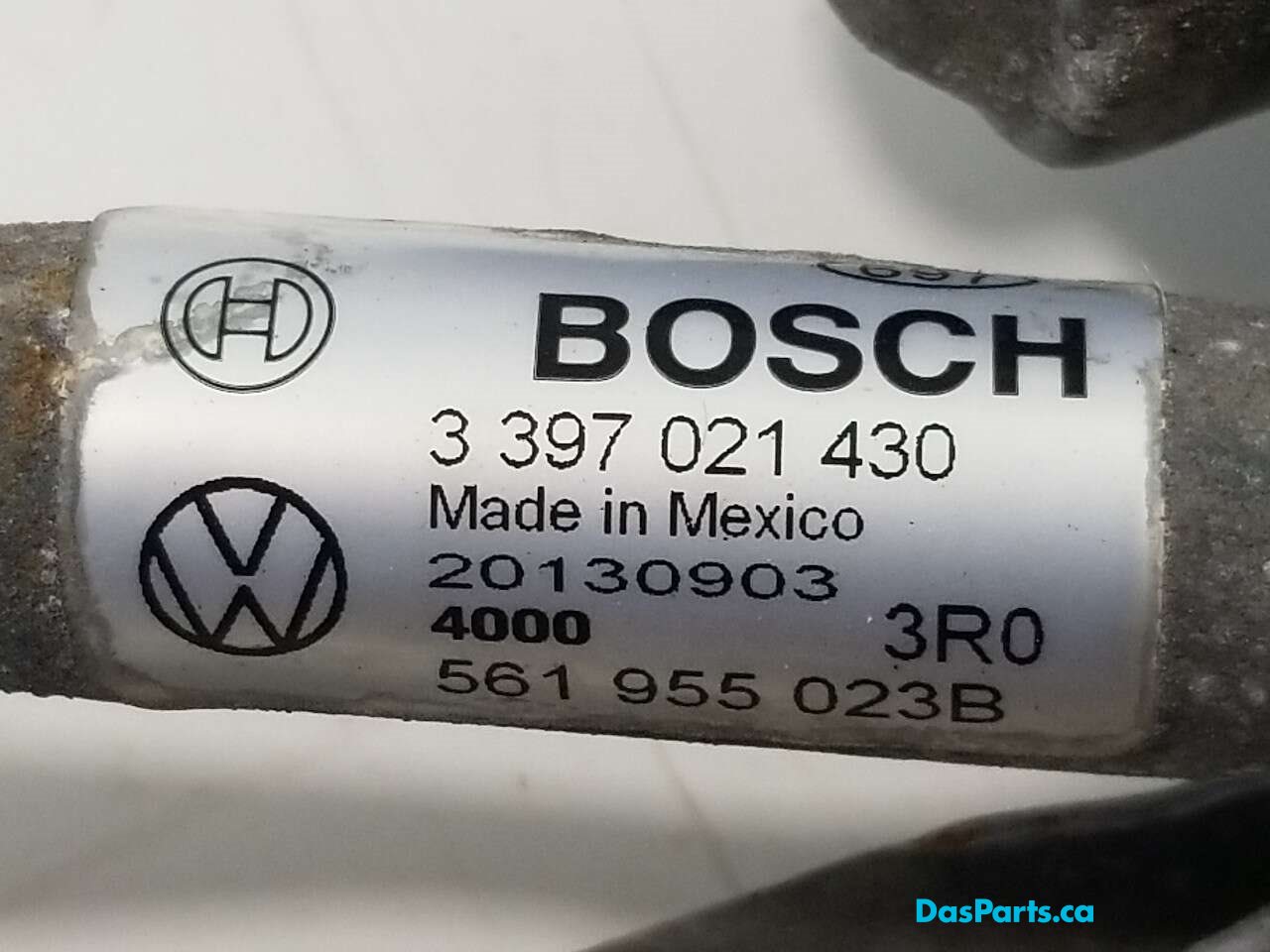 Wiper Assembly Front