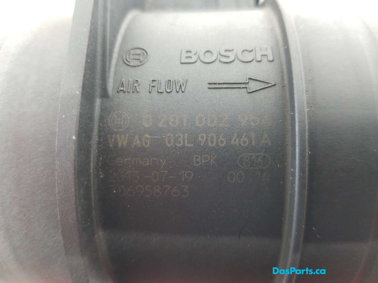 Mass Air Flow Sensor