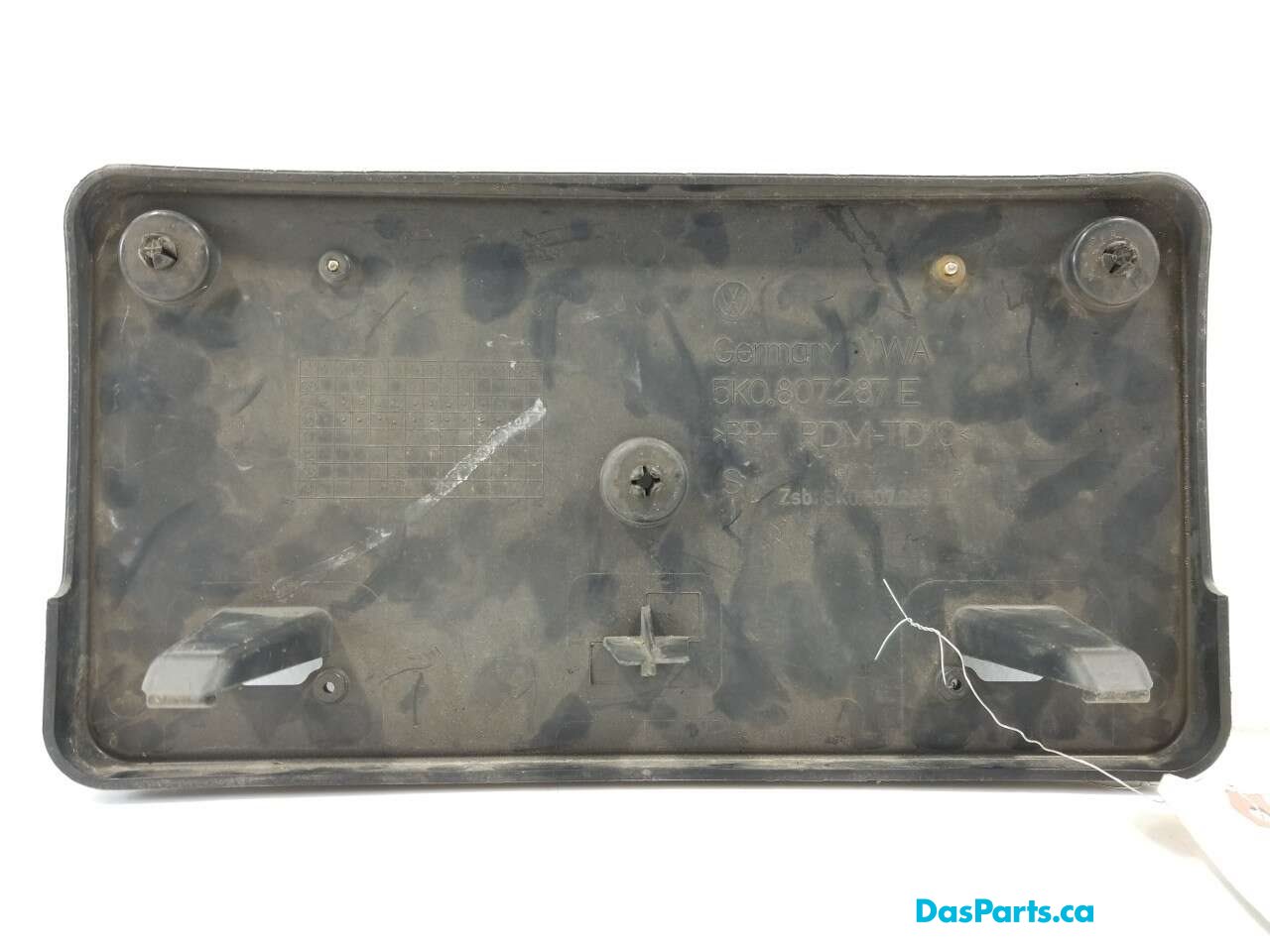 License Plate Holder Front