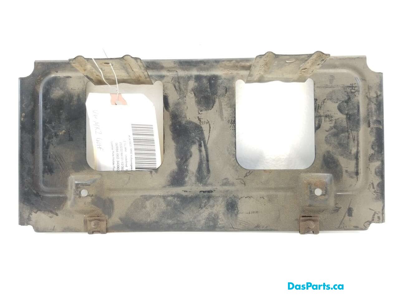 License Plate Holder Front