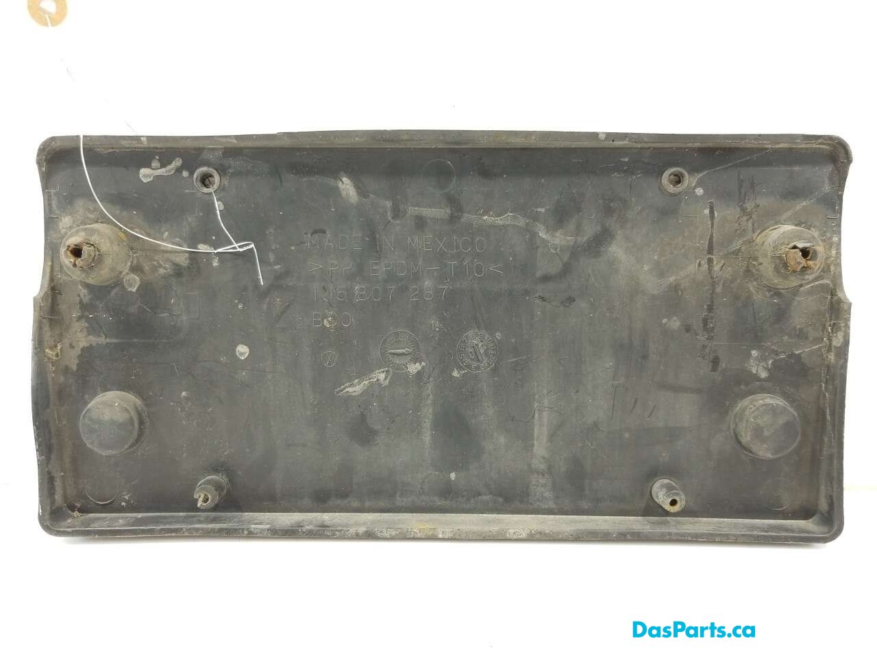 License Plate Holder Front