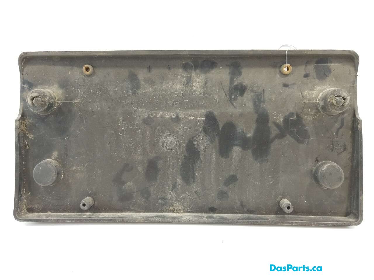 License Plate Holder Front