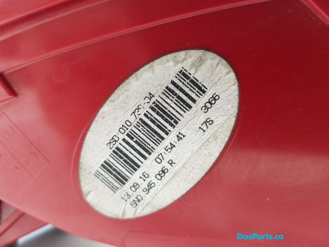 Taillight Outer RR