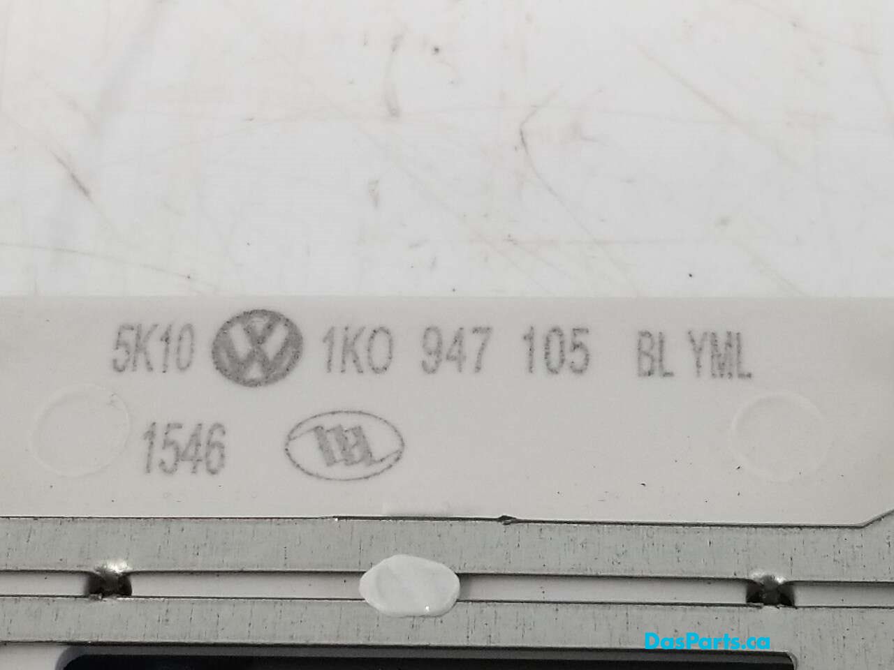 Dome Light Assembly Front