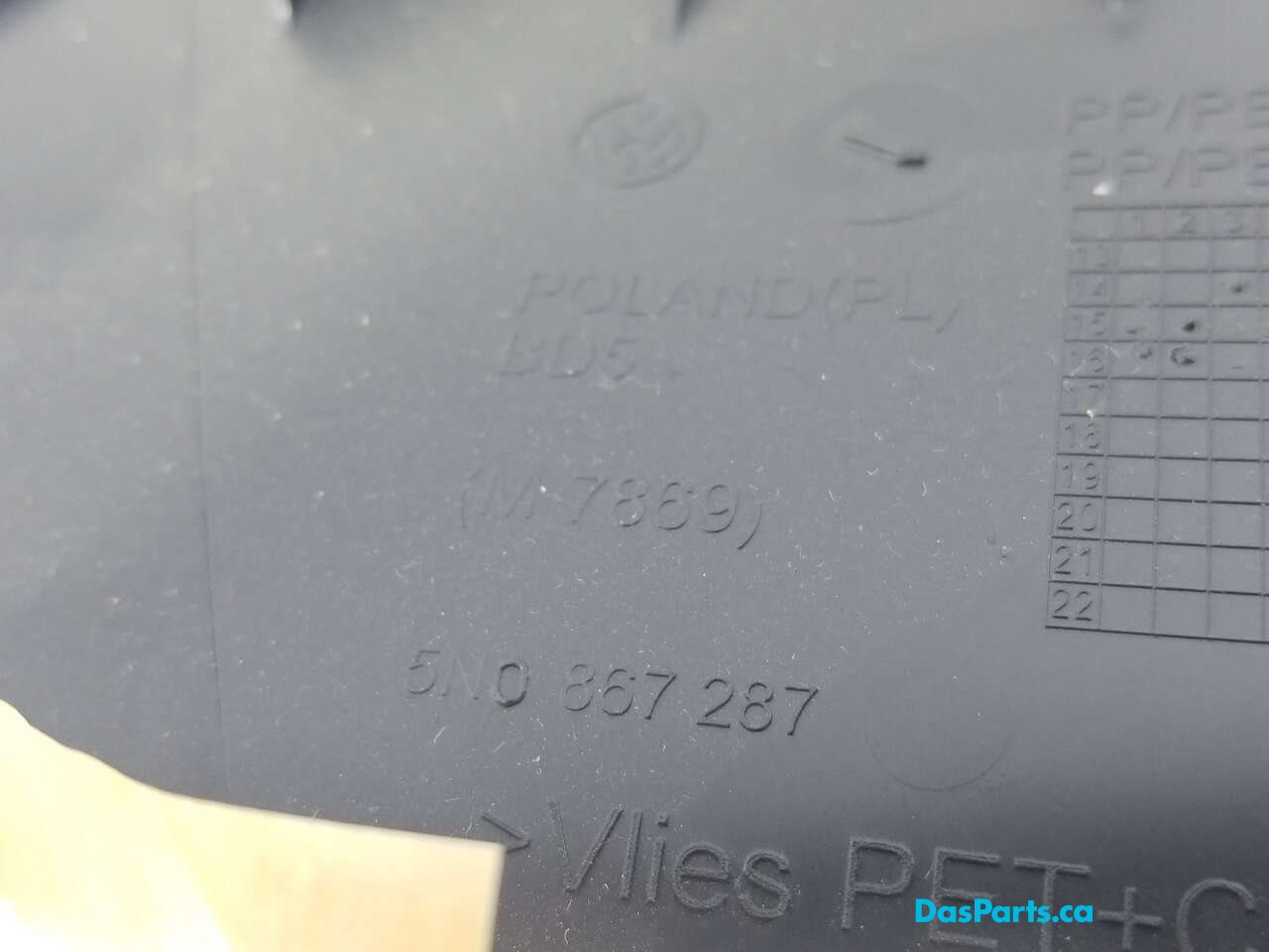 Headliner C-Pillar Trim L