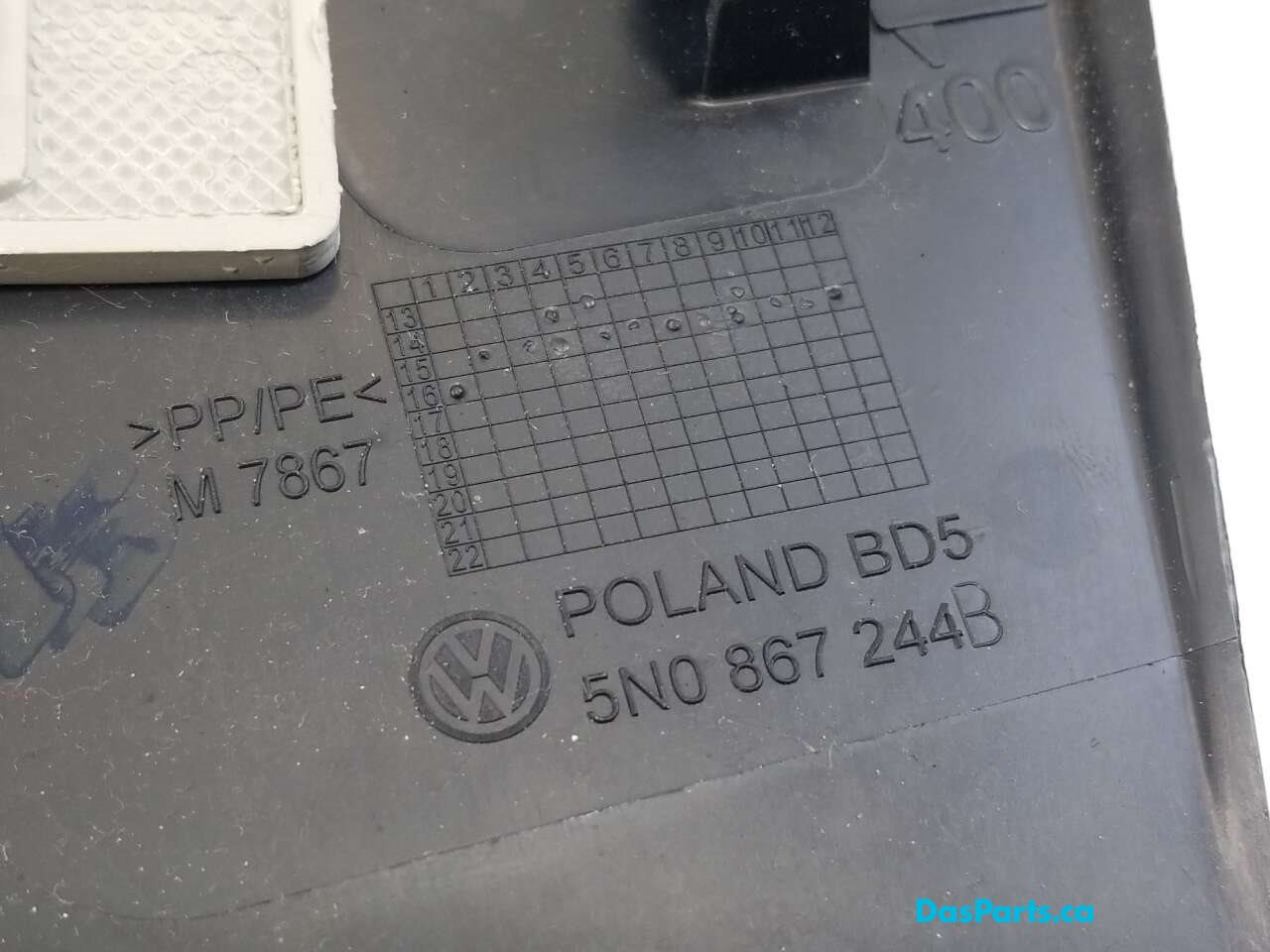 Headliner B-Pillar Trim R
