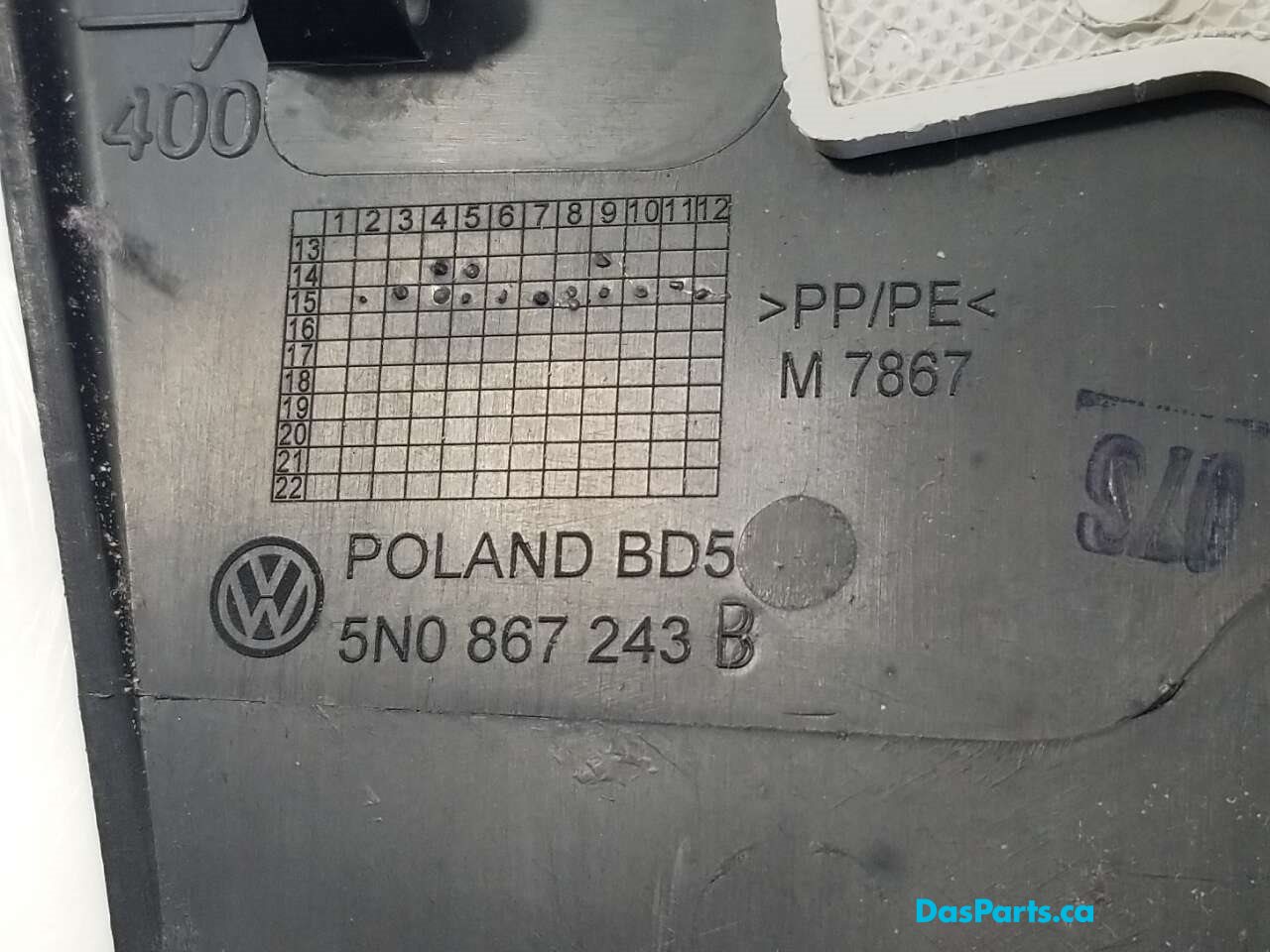 Headliner B-Pillar Trim L