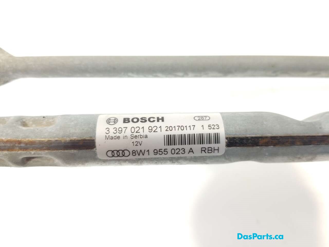 Wiper Assembly Front