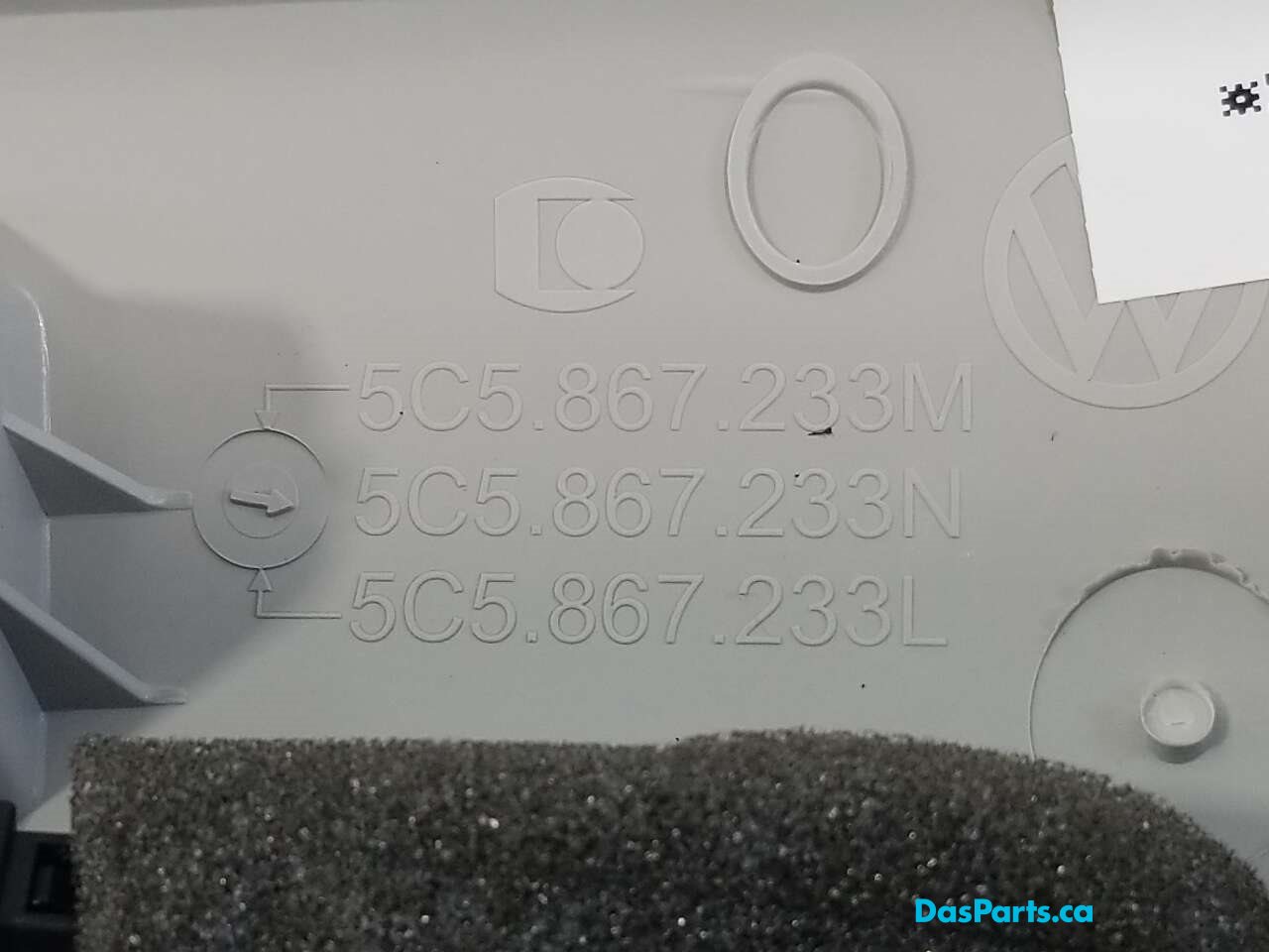 Headliner A-Pillar Trim L