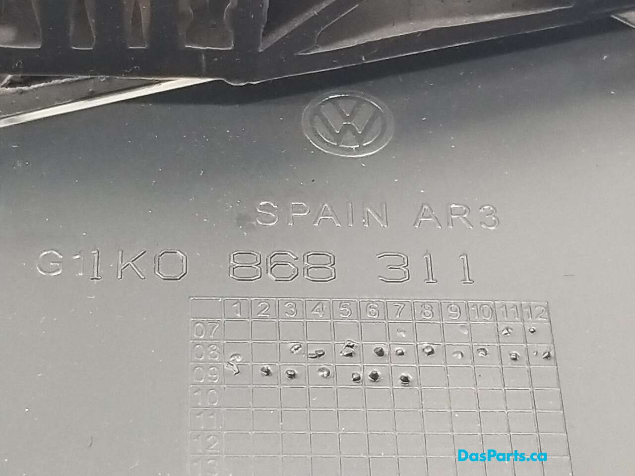 Headliner B-Pillar Trim L