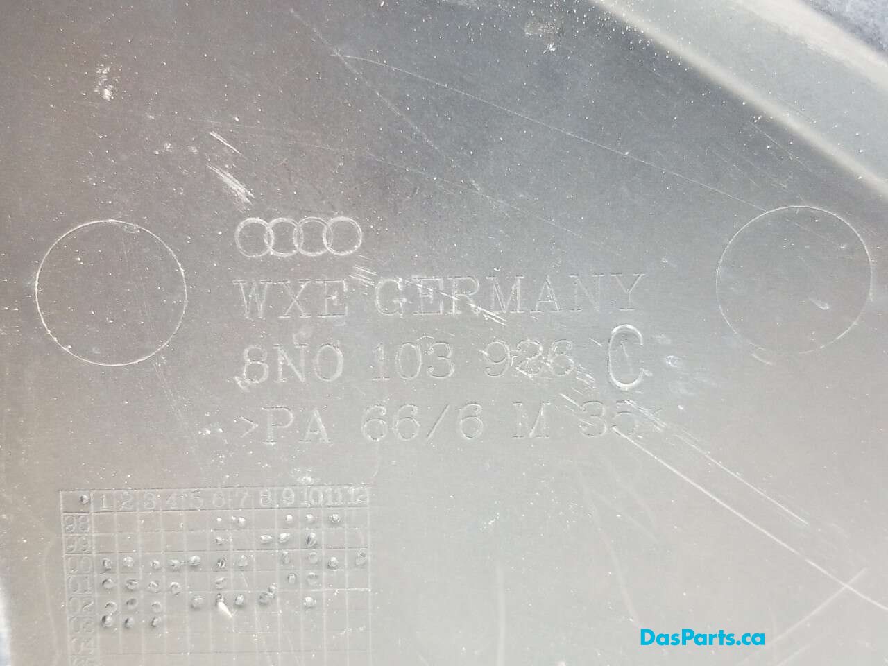 Engine Bay Cover Right