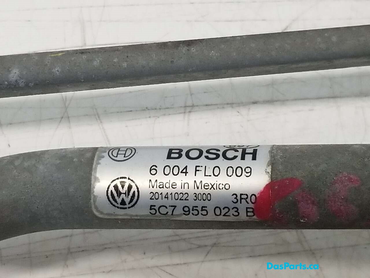 Wiper Assembly Front