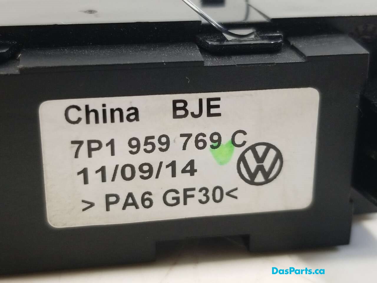 Seat Memory Switch LF