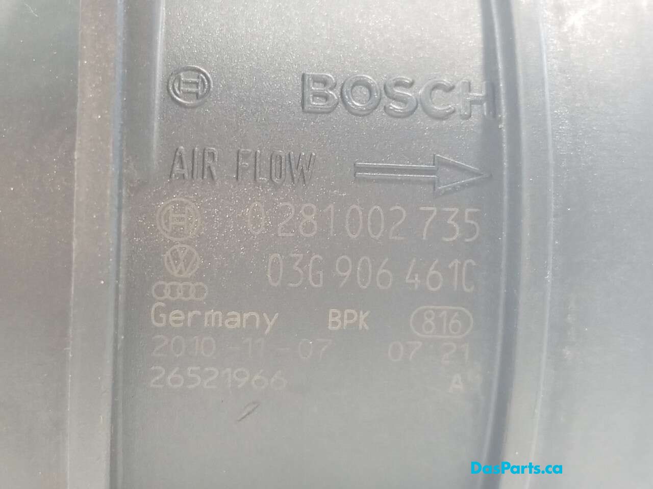 Mass Air Flow Sensor