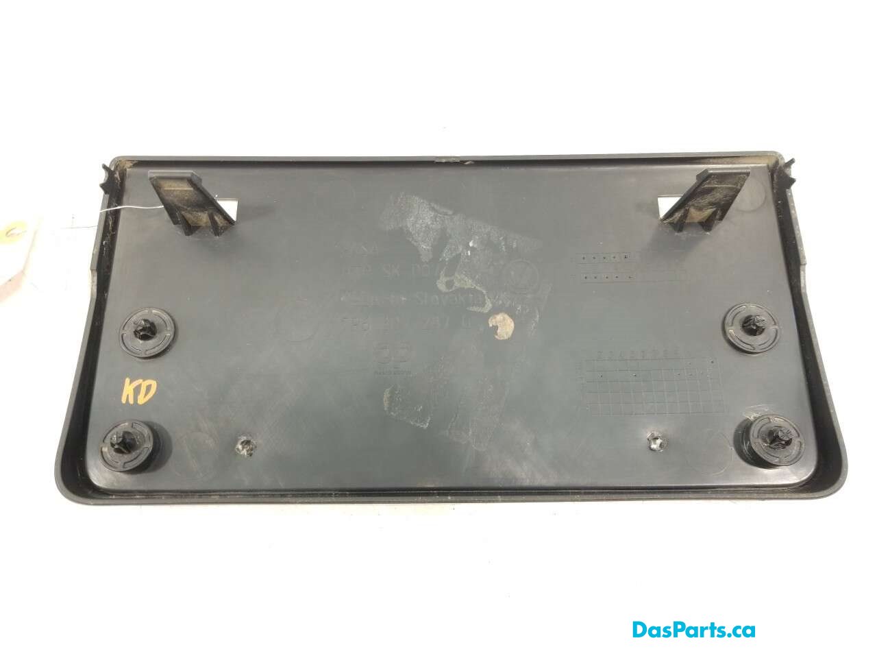License Plate Holder Front