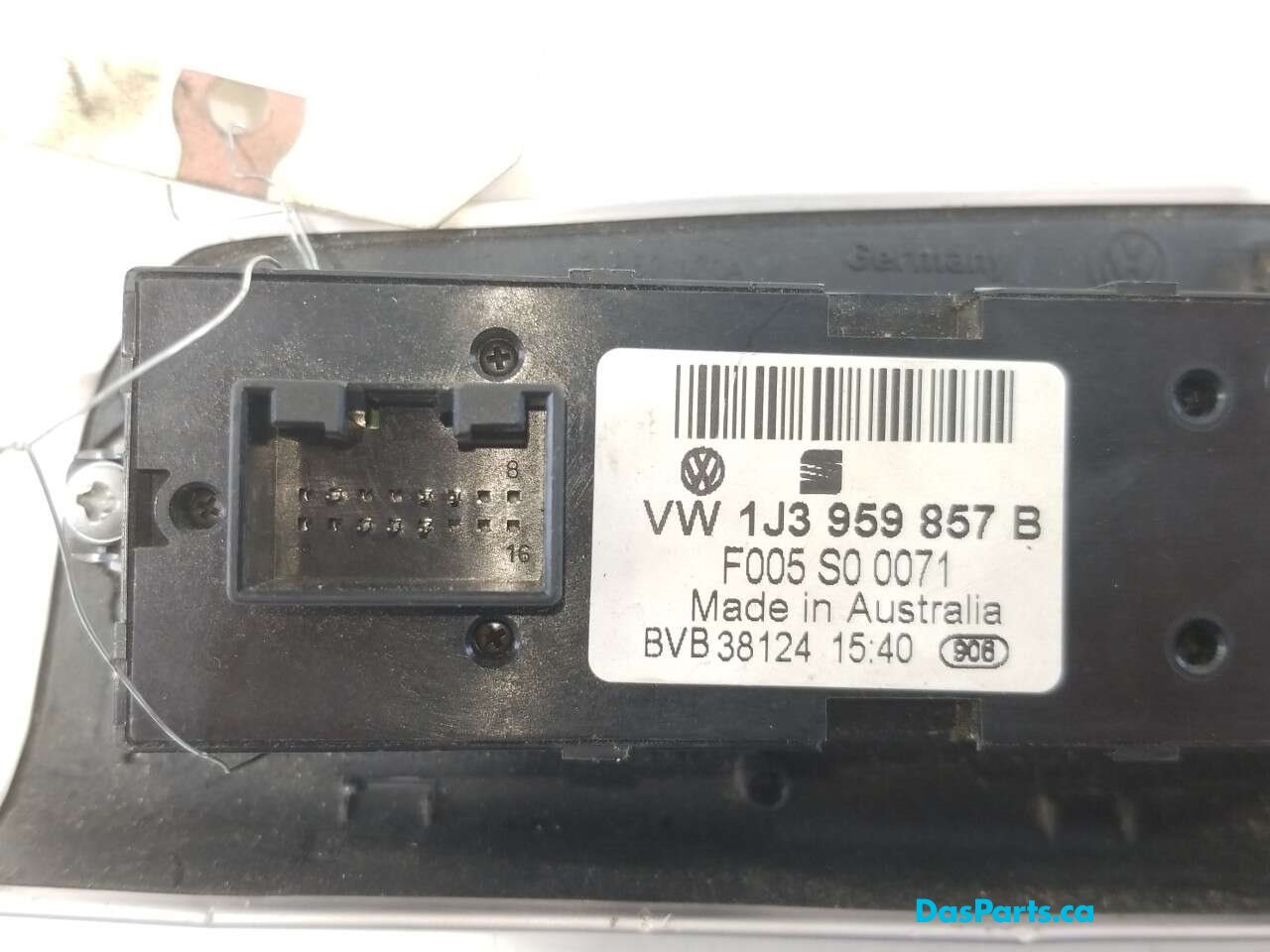 Master Window Switch