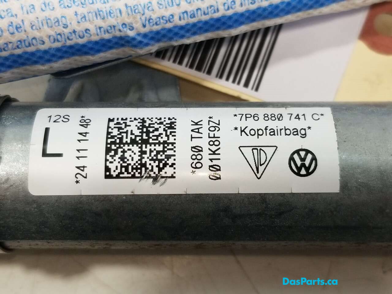 Airbag Curtain Left