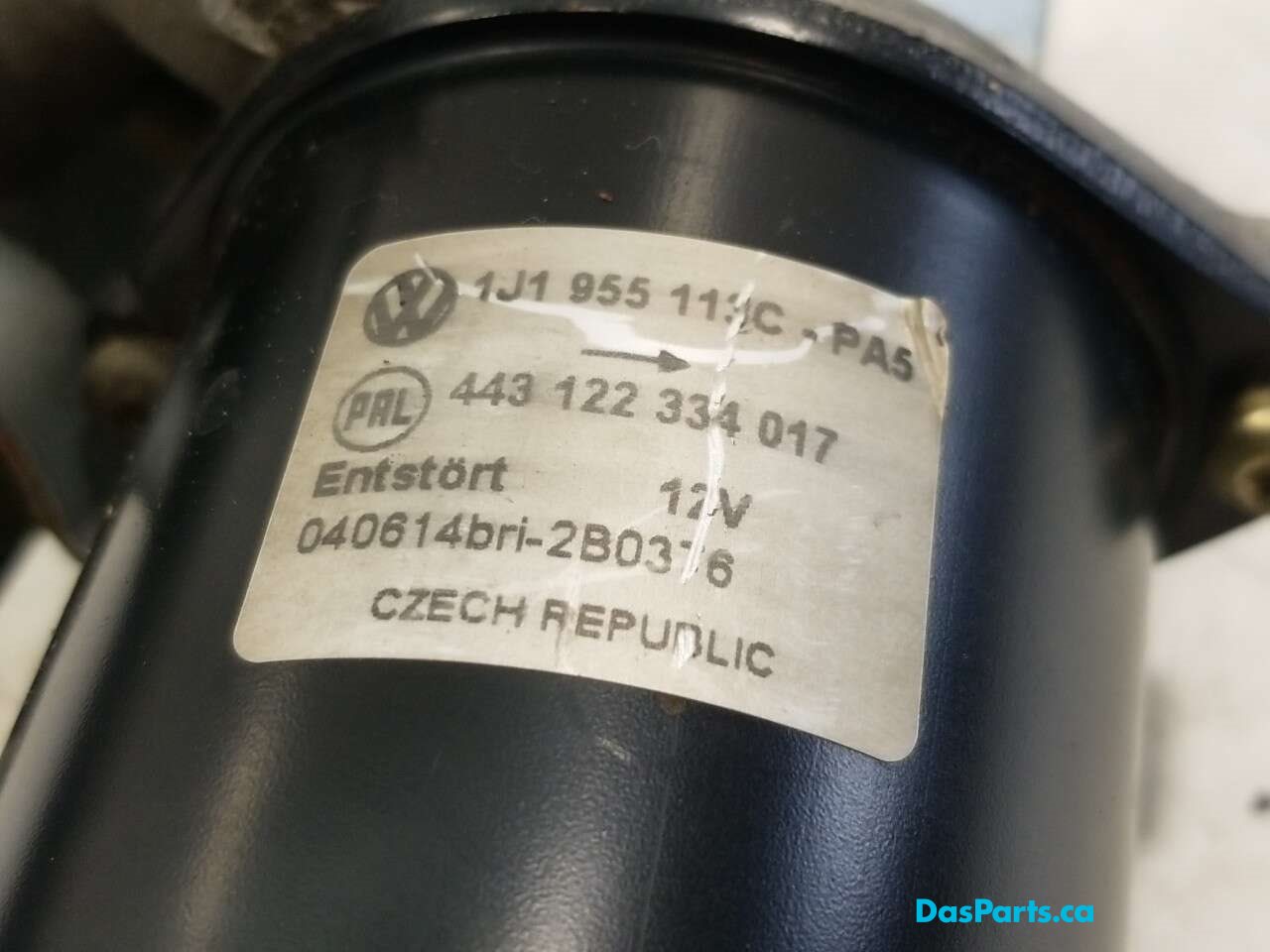 Wiper Assembly Front