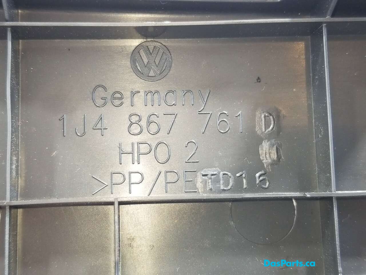 Parcel Tray Trim Left