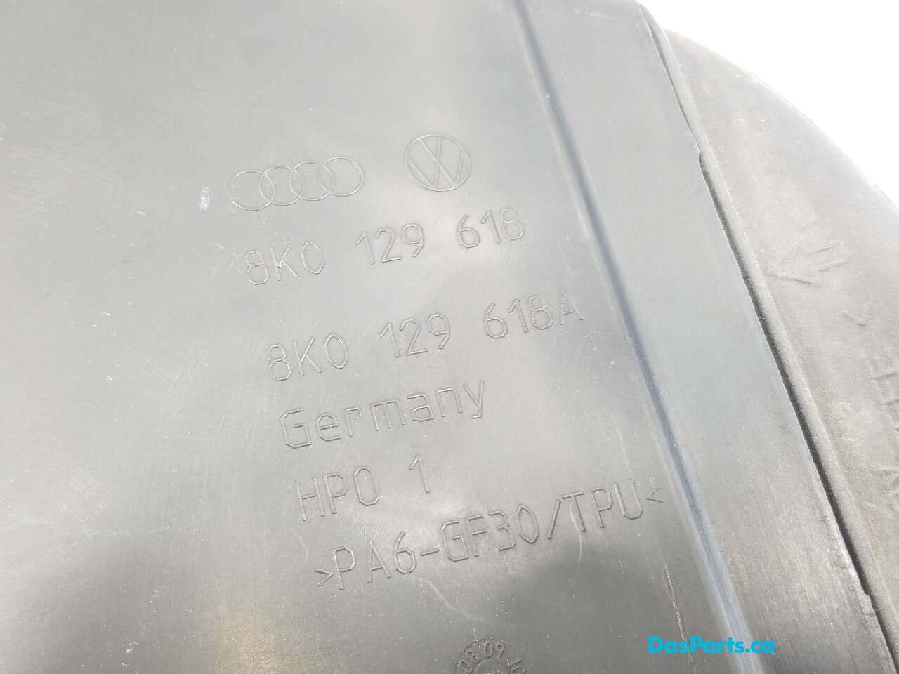 Fresh Air Intake Duct