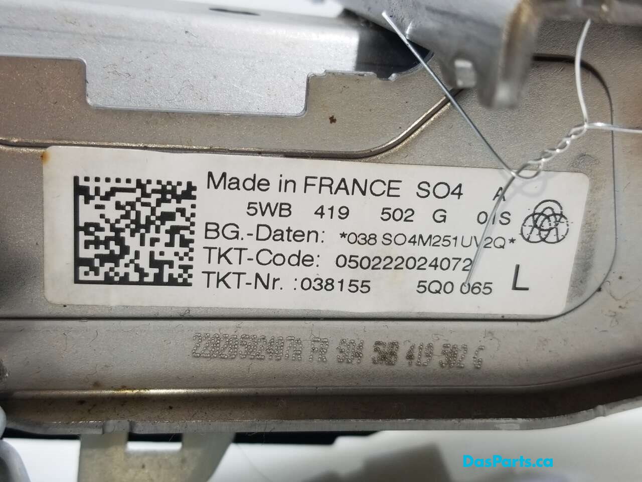 Steering Column Assembly