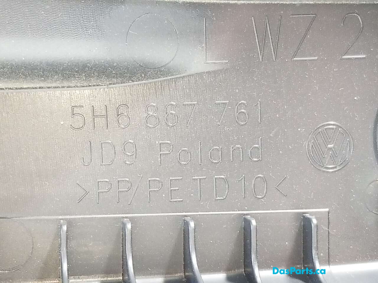 Parcel Tray Trim Left