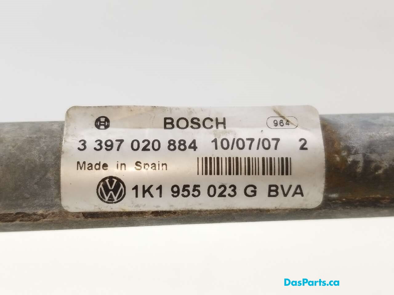 Wiper Assembly Front