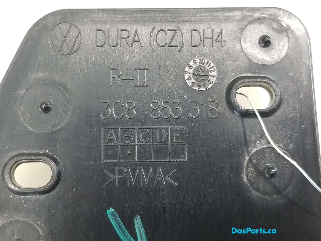 Exterior B-Pillar Trim RF