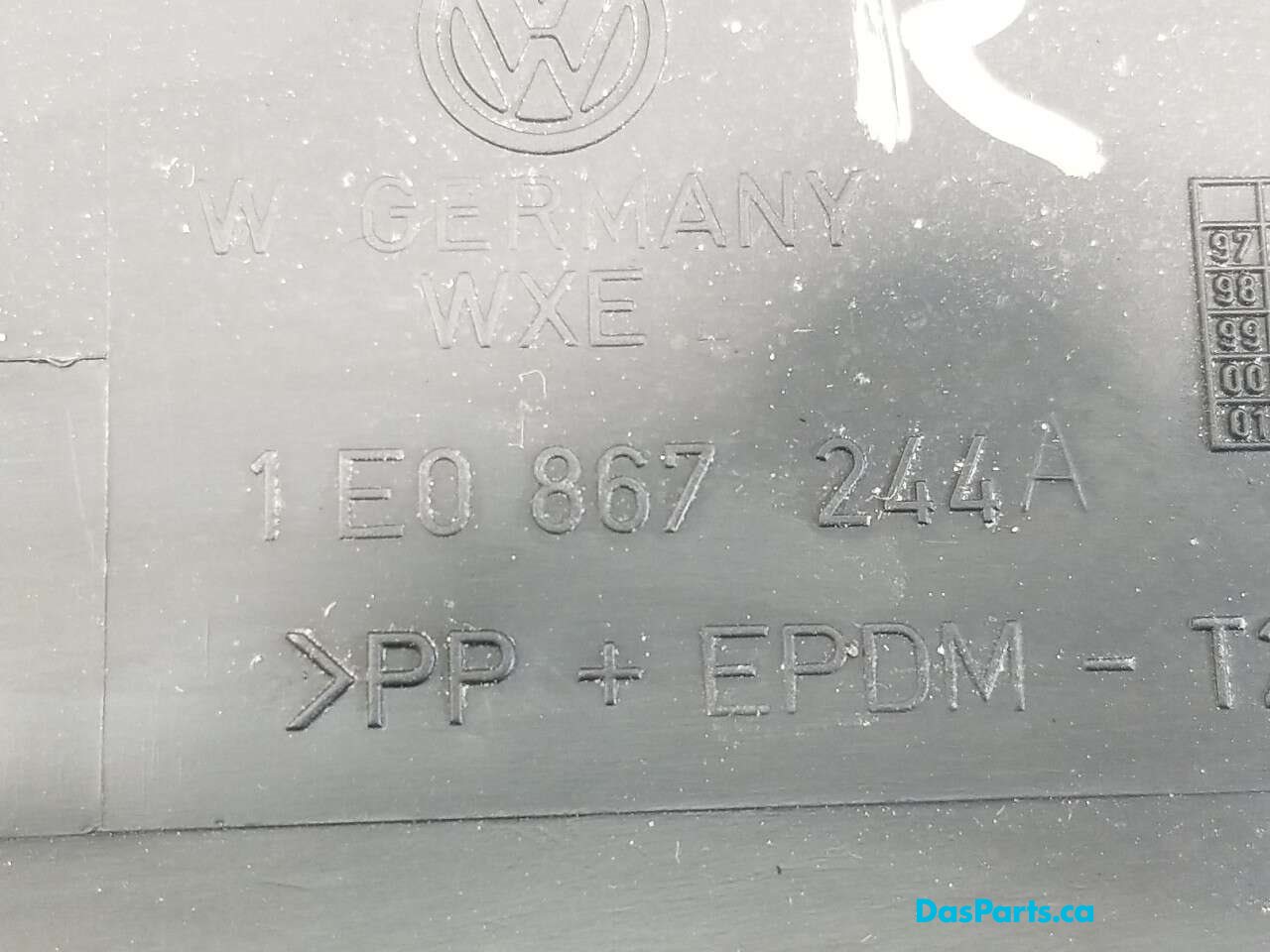 Headliner B-Pillar Trim R