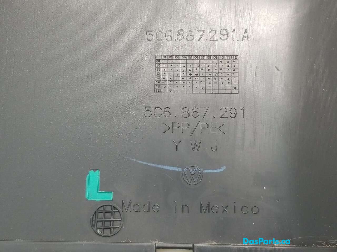 Lower B-Pillar Trim L