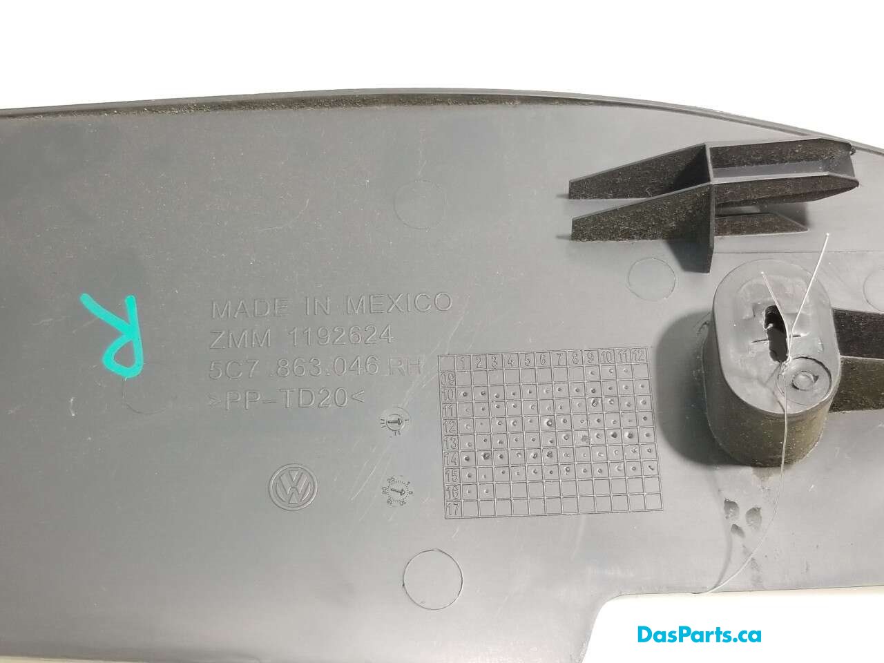 Center Console Trim - Right